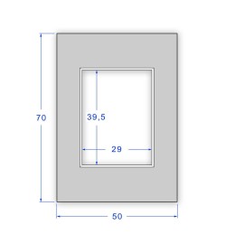 50x70 per originali 30x40...